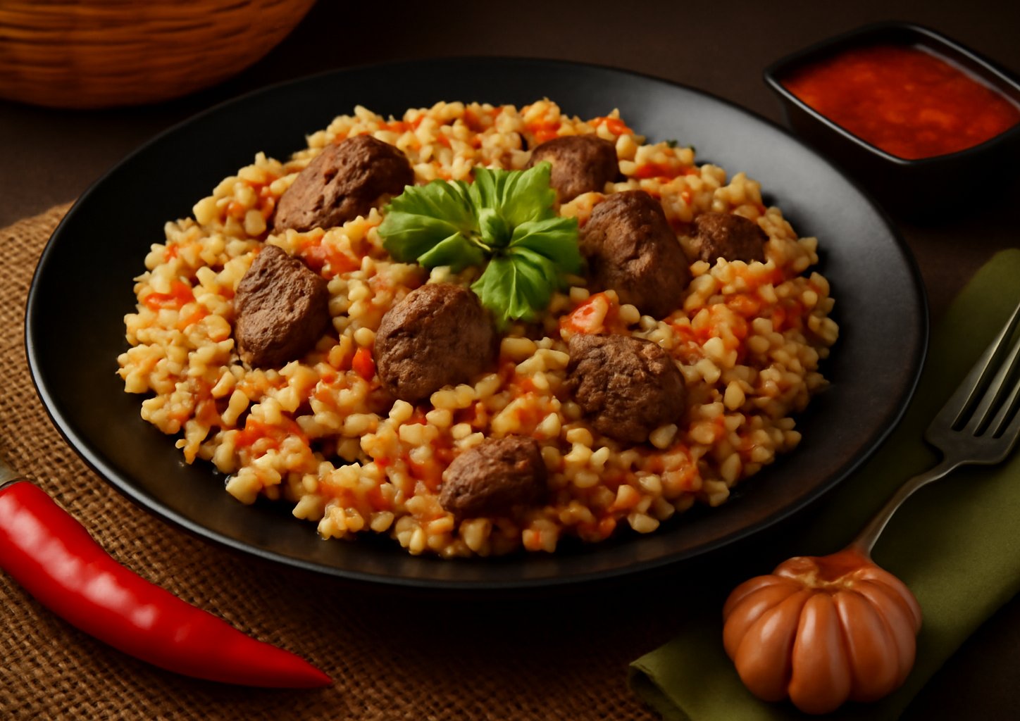 Плов с бараниной