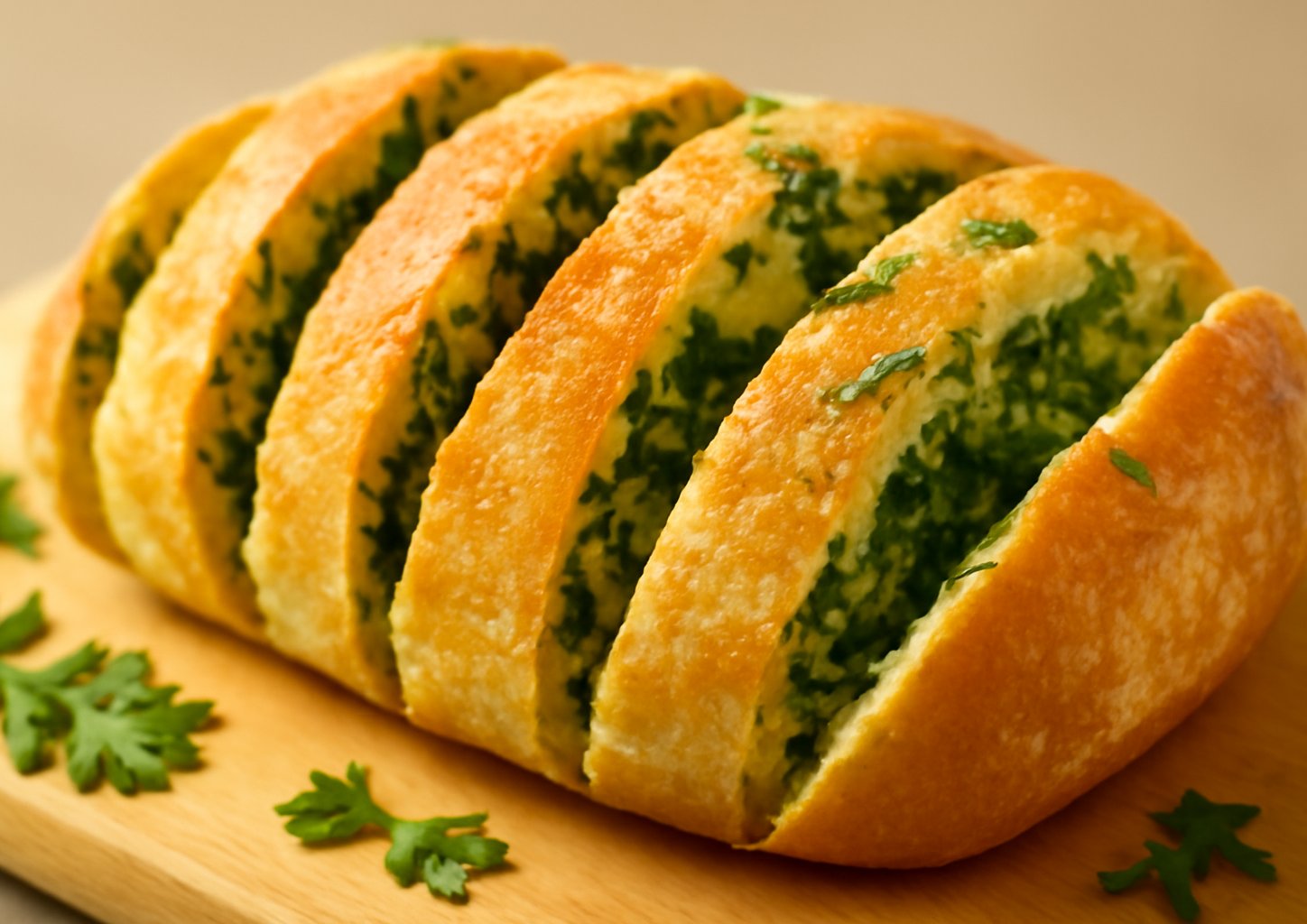 Французский хлеб с сыром