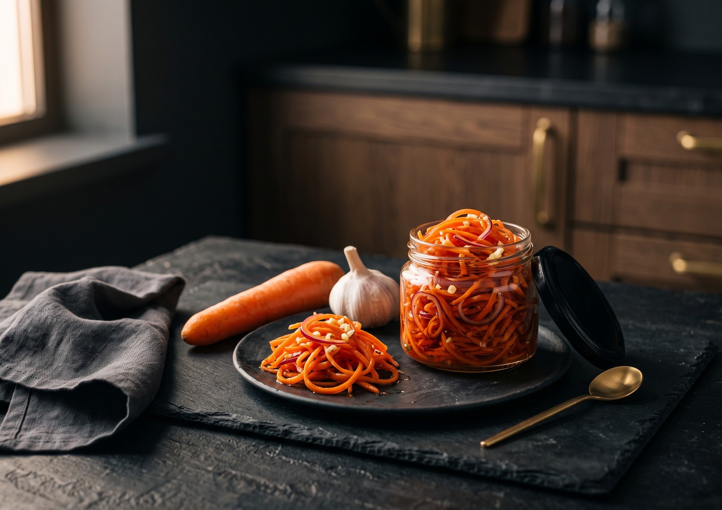 Морковь по-корейски на зиму