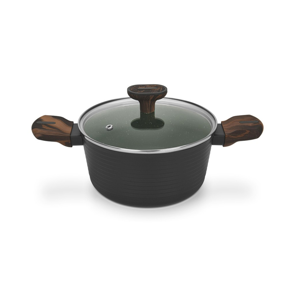 Кастрюля с антипригарным покрытием 20 см / 2,6 л Cuisine (индукция)
