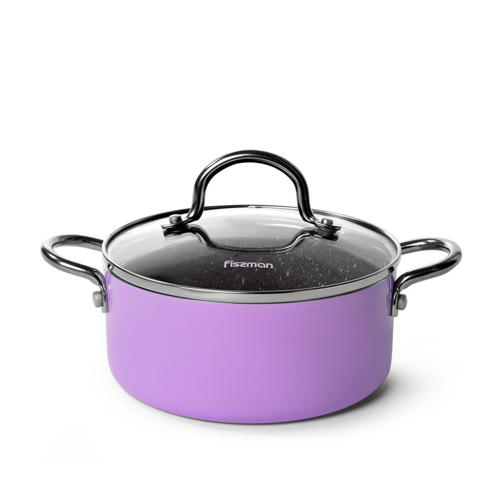 Кастрюля алюминиевая 18 см / 1,8 л Mini chef арт. 4259