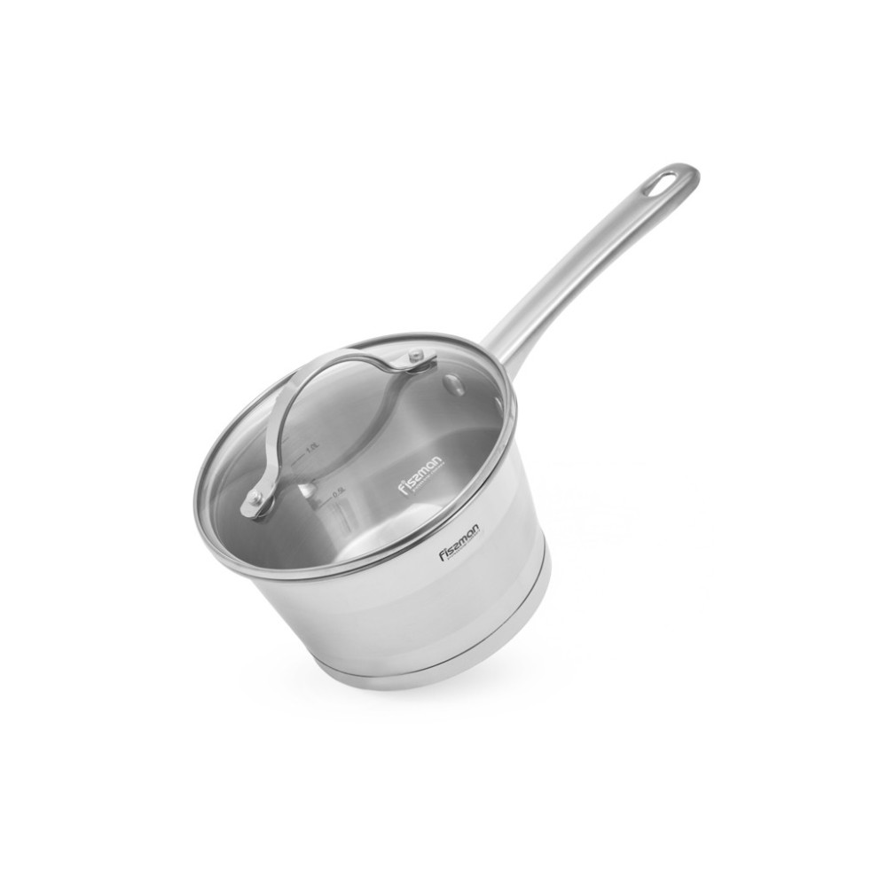 Ковш из нержавеющей стали с крышкой 16 см / 1,5 л Tierno