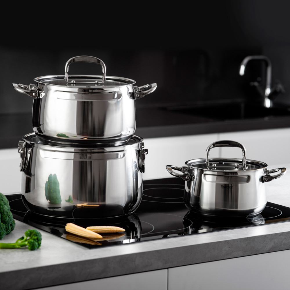 Набор посуды из нержавеющей стали 6 пр. Iron elegance