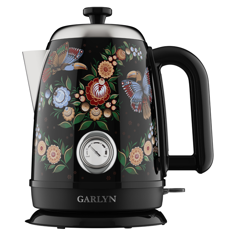 Чайник электрический GARLYN Flower Grace K-400