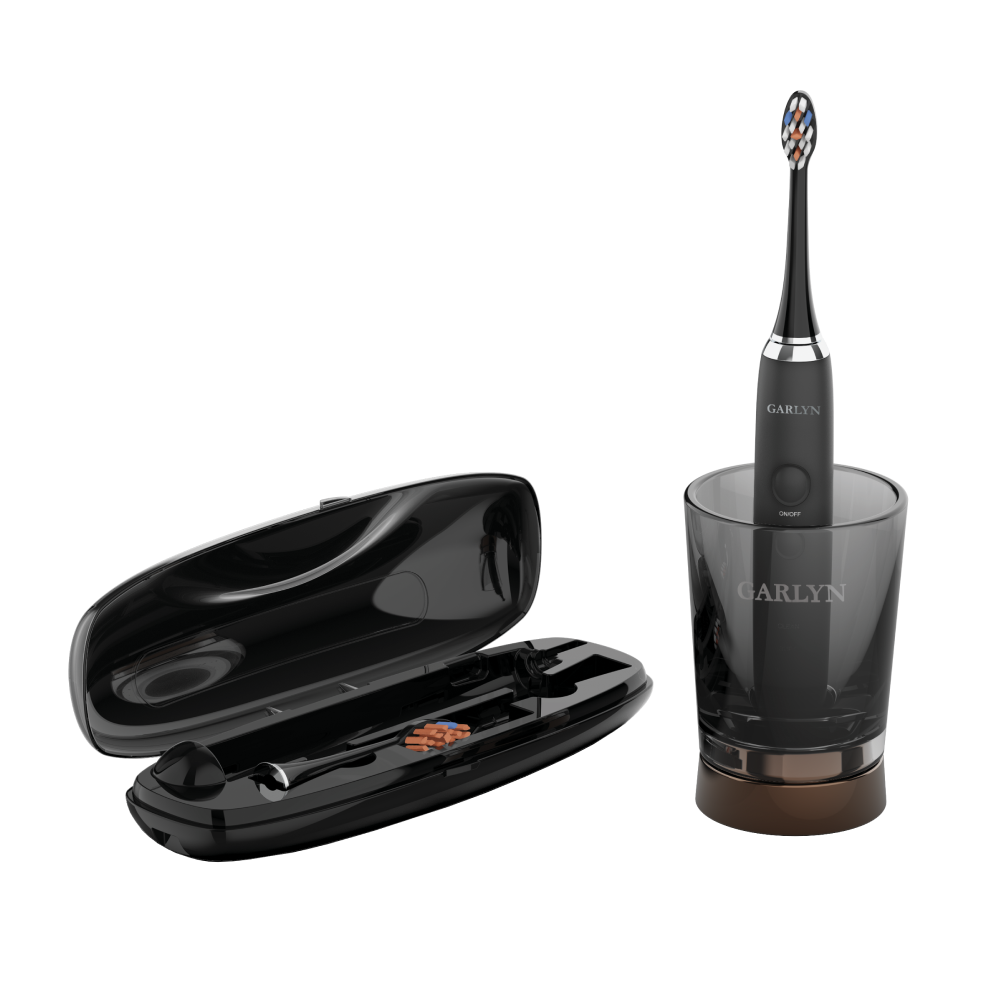 Зубная щётка электрическая GARLYN Smile Crystalcare black